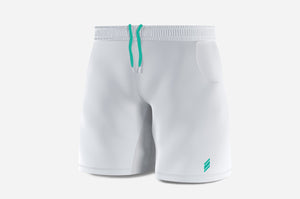 Shorts (white/turquoise)